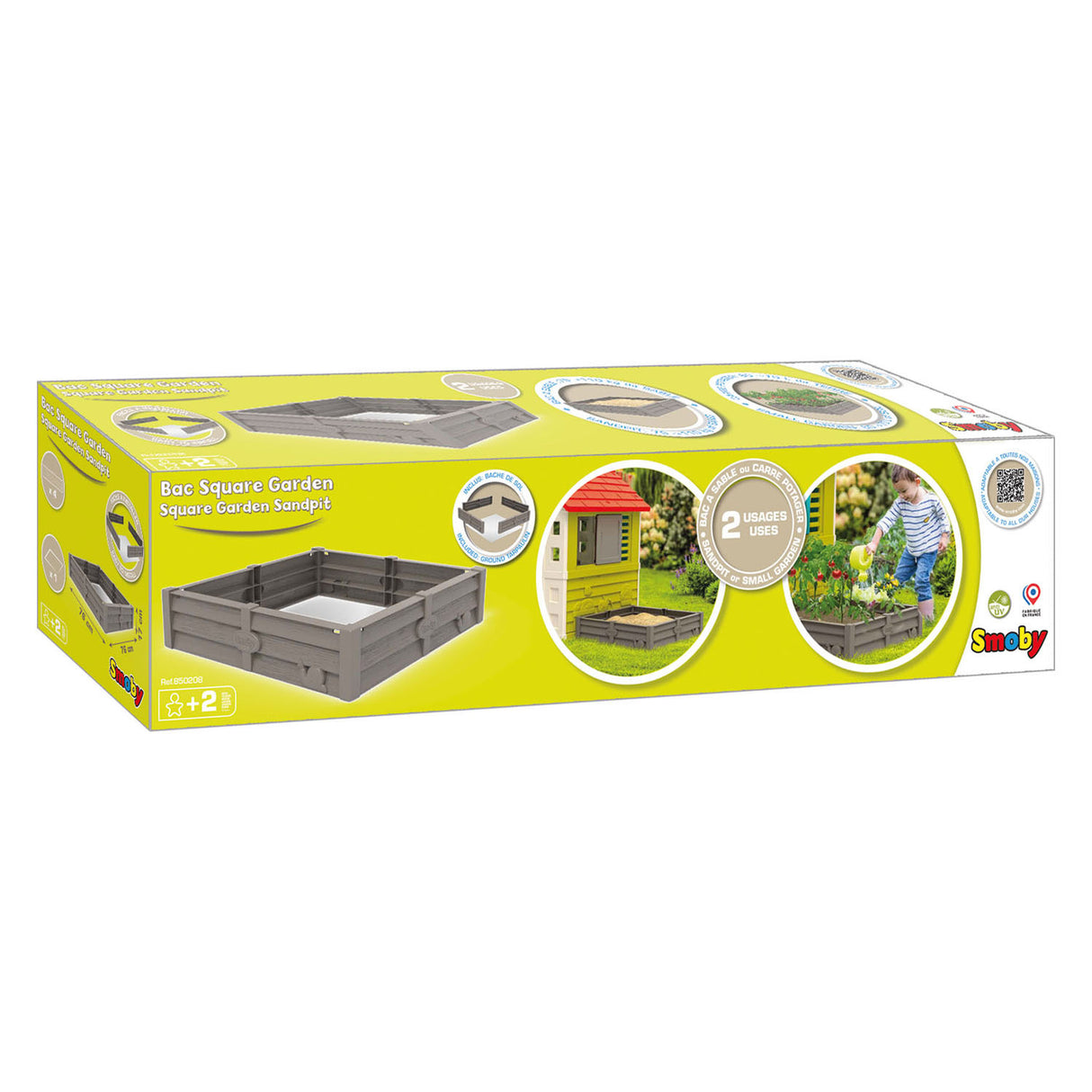 Smoby Square Garden sandbox