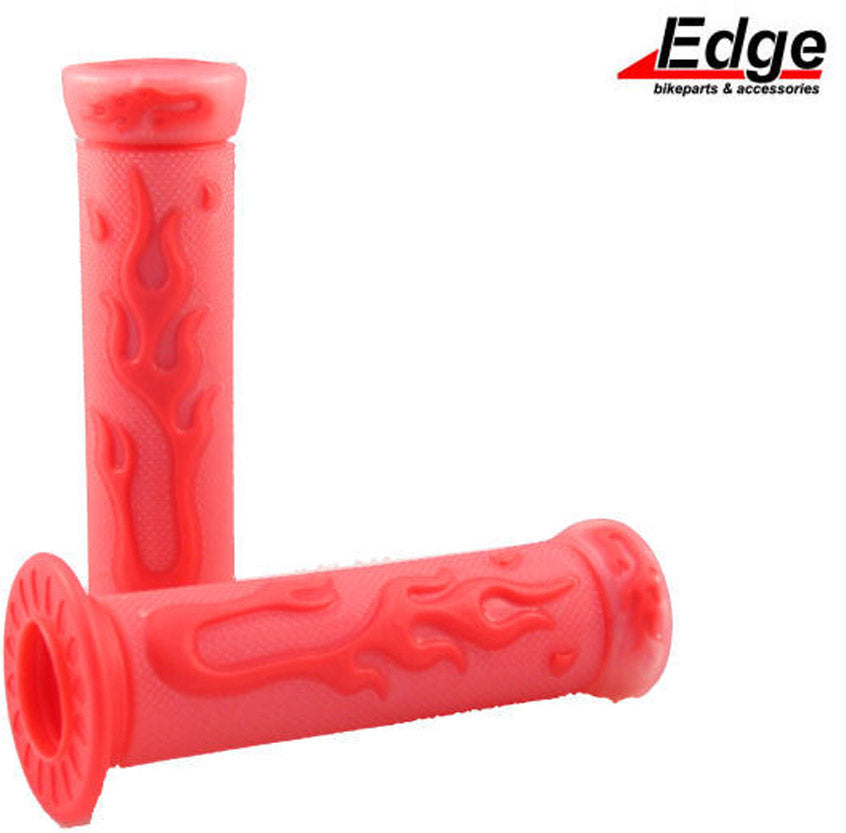 Edge handle set Flame - Red Transparent