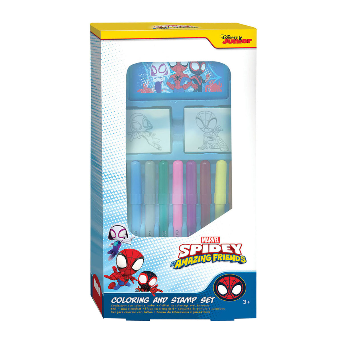 Multiprint spidey stamp set
