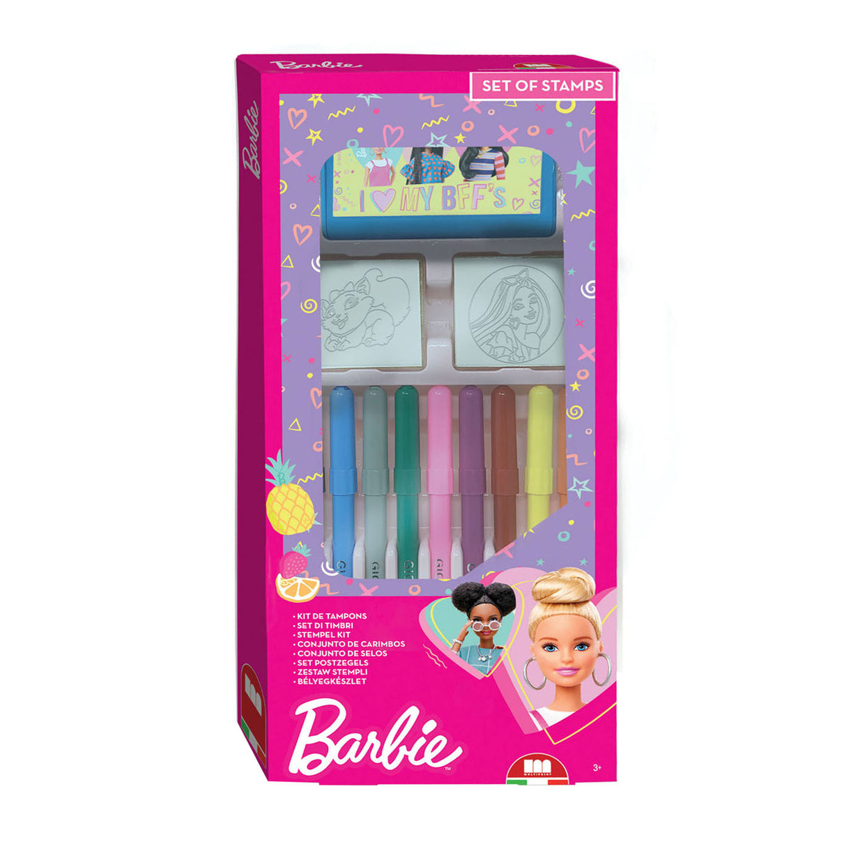Multiprint Stamp Set s Felt -tip pisala