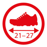 Big Shoe Protectors Red, taglia 21-27