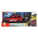 Dickie Jeep con set di trailer di cavalli
