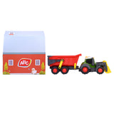 Traktor ABC Fendti s přívěsem a farmou