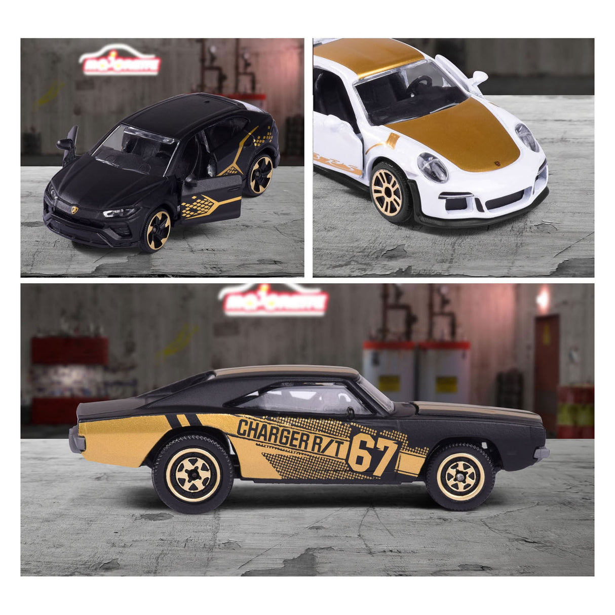 Majortete Limited Edition 9 Game Cars Darilni paket, 13st.