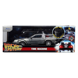 JADA TOYS JADA DIE CAST TIME MACHINE TO THE FUTUR 1 AUTO 1:24