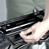 TOPEAK Fender behind Tetrarack Fender M2
