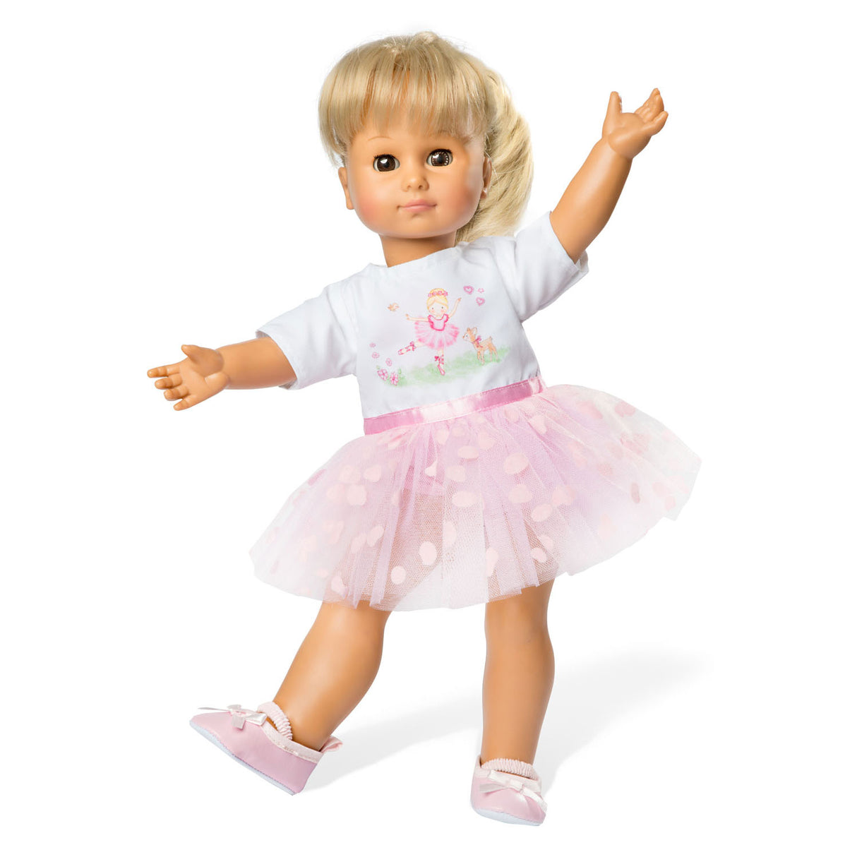Doll kjole ballerina, 35-45 cm