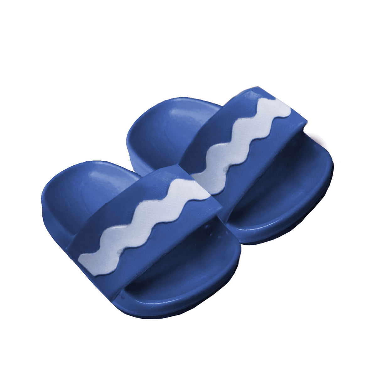 Slifori da bagno per bambole per le bambole blu, 38-45 cm