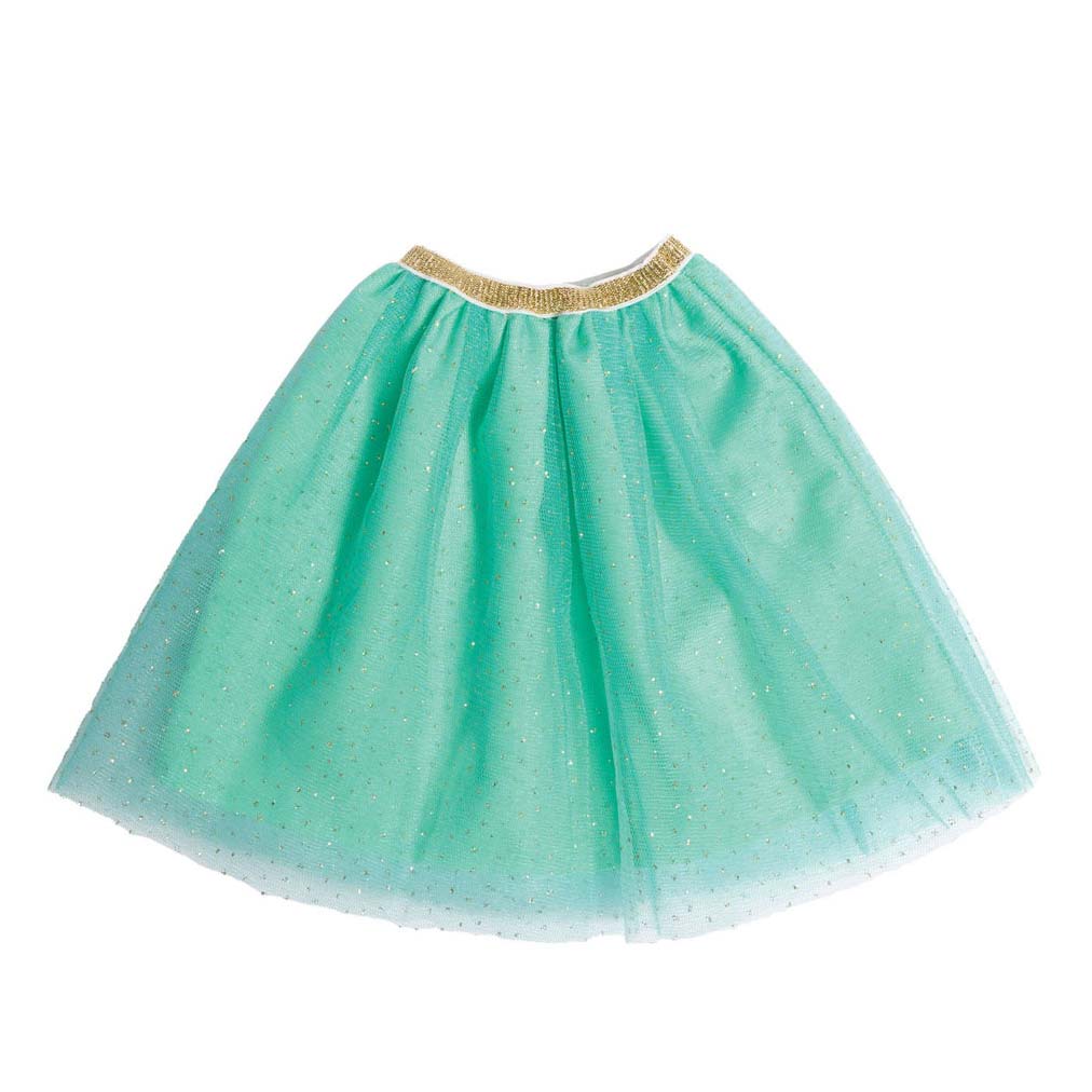 Doll jacket plush with skirt, 28-35 cm