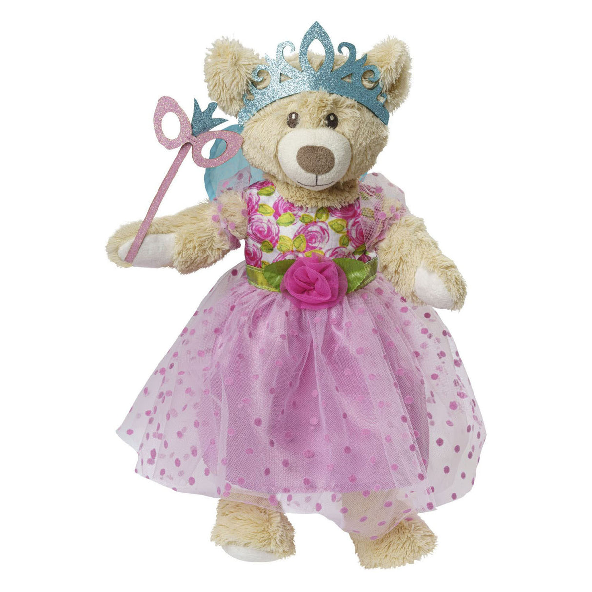 Hemle maachen Poppen Kleed Prinzessin rosa, 35-45 cm