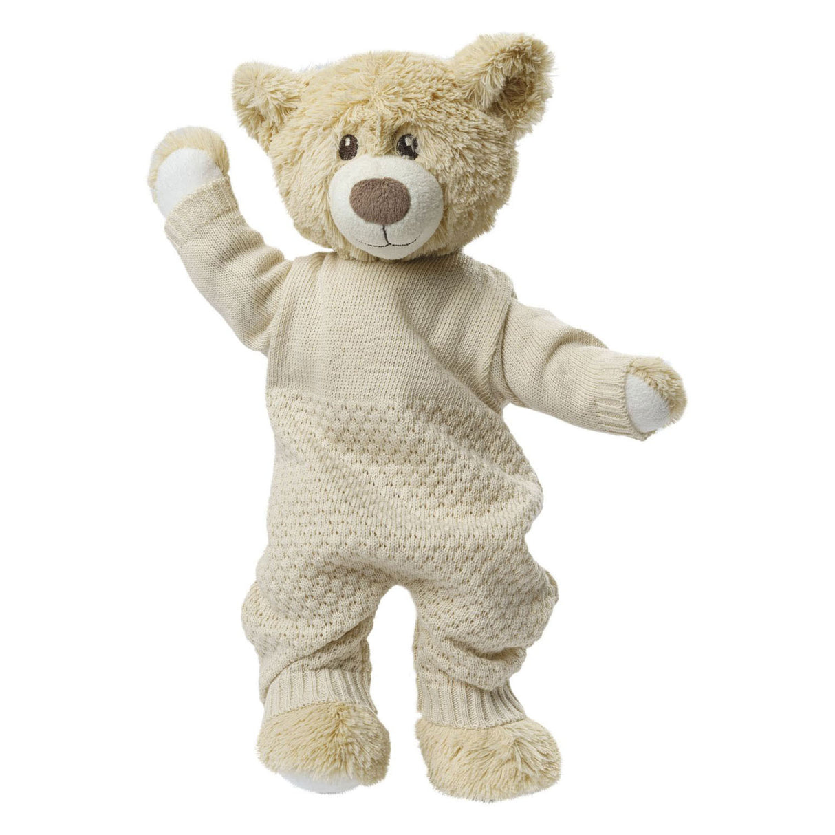 Bambole alenne a maglia ECRU complessiva, 35-45 cm