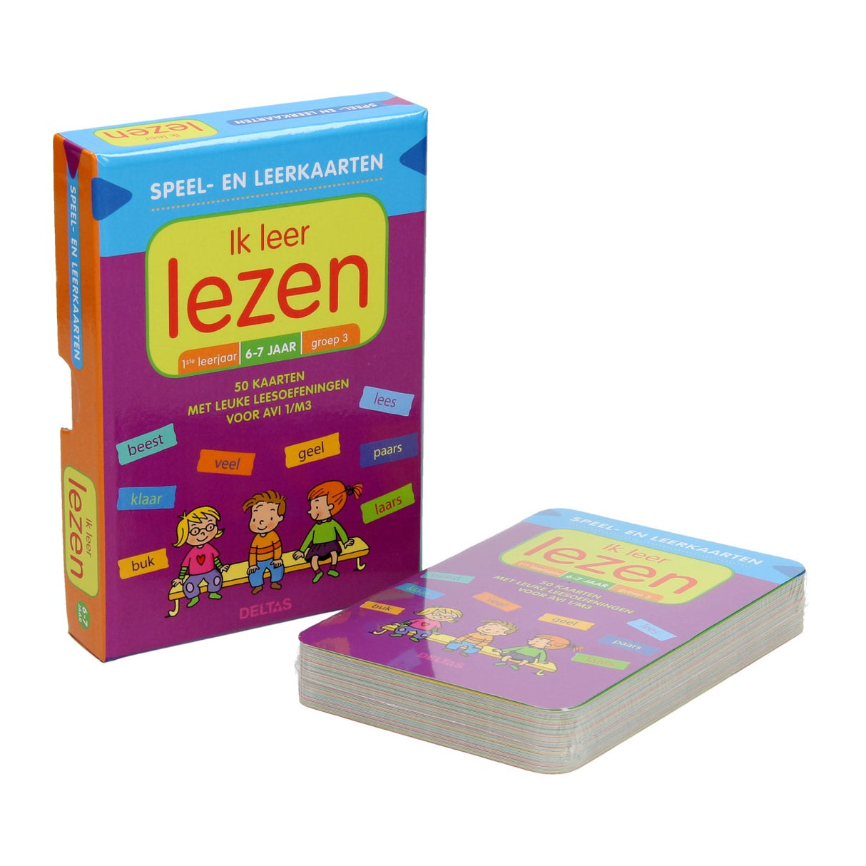 Deltas Play and Learning Cards - Jeg lærer å lese, gruppe 3