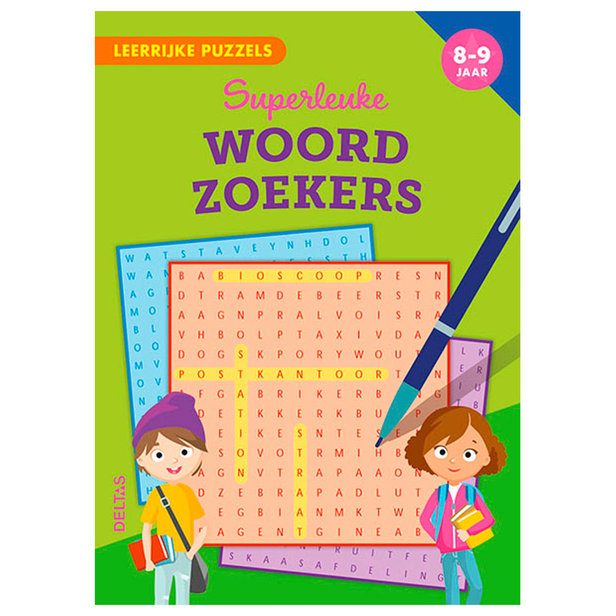 Deltas Super Fun Word Searchers (8-9 let)