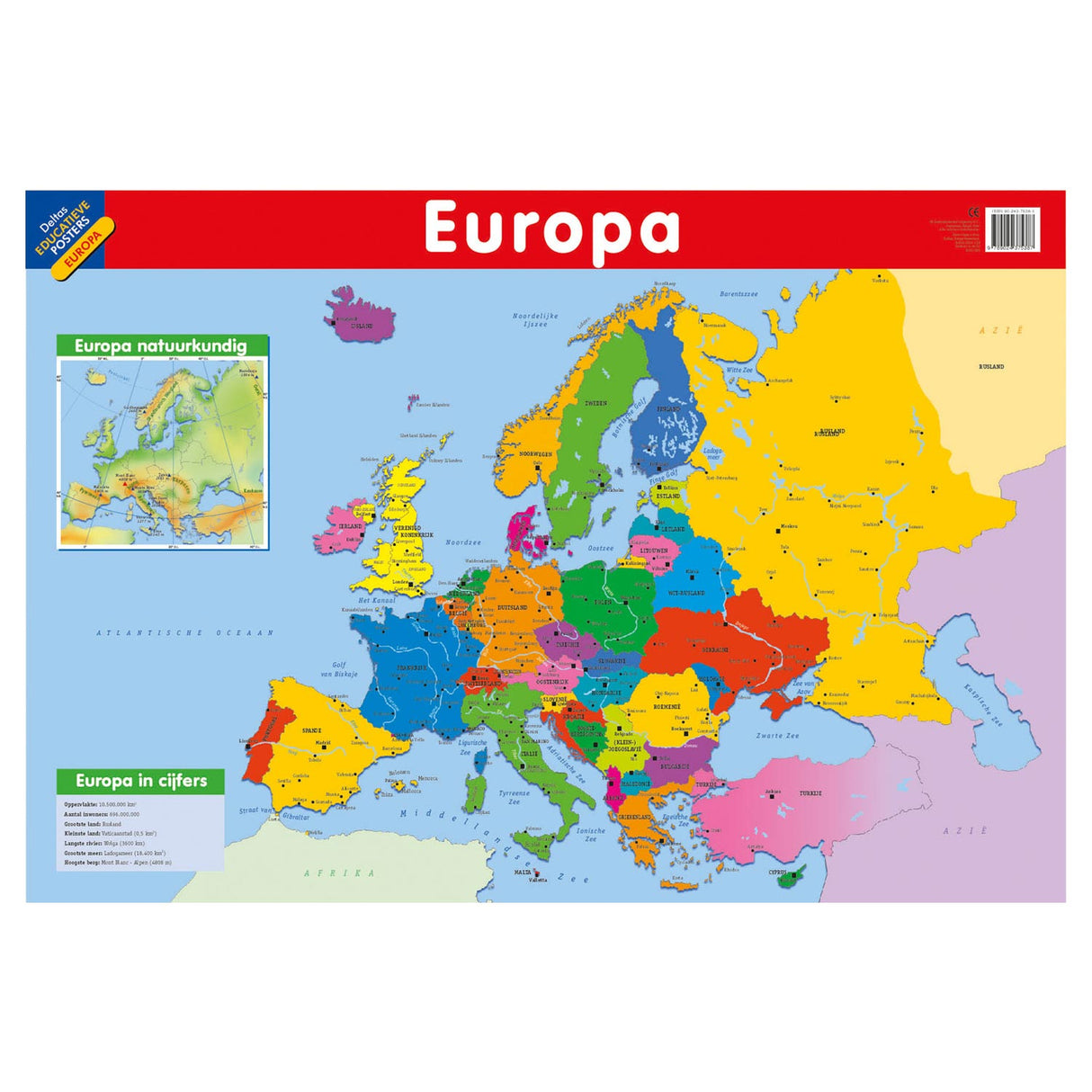 Deltas Bildungsplakat - Europa