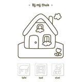 Deltas Sticker Fun first words sticking, colors and learning (3-5 years)