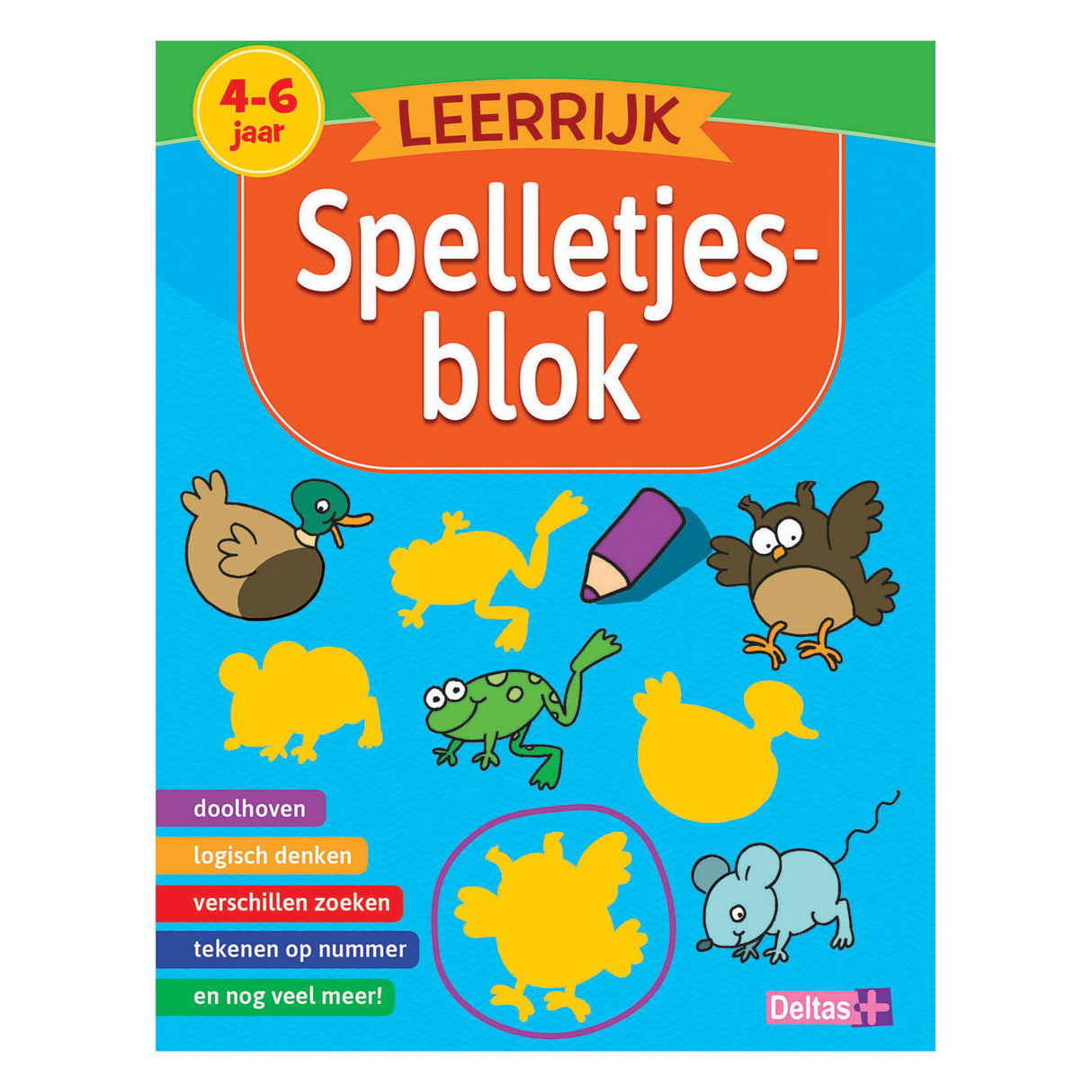 Deltas poučni blok igre (4-6 y.)