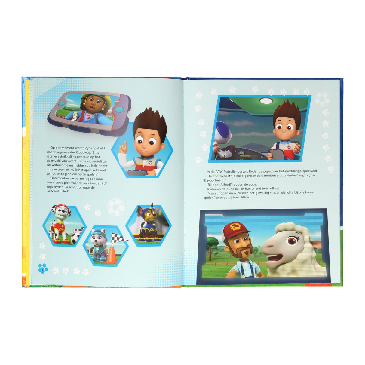 Gagnie Holland Reading Book The Puppsen Save a Sports Competition Paw Patrol