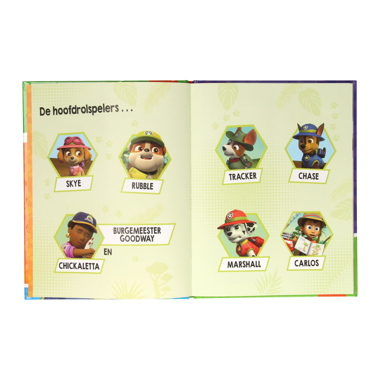 Výhra Holland Reading Book the Puppies Zachraňte obří Plant Paw Patrol