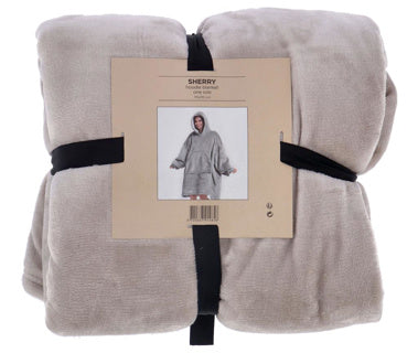 Altri marchi con cappuccio Sherry plaid Sherry 70x110 cm Pumice Stone