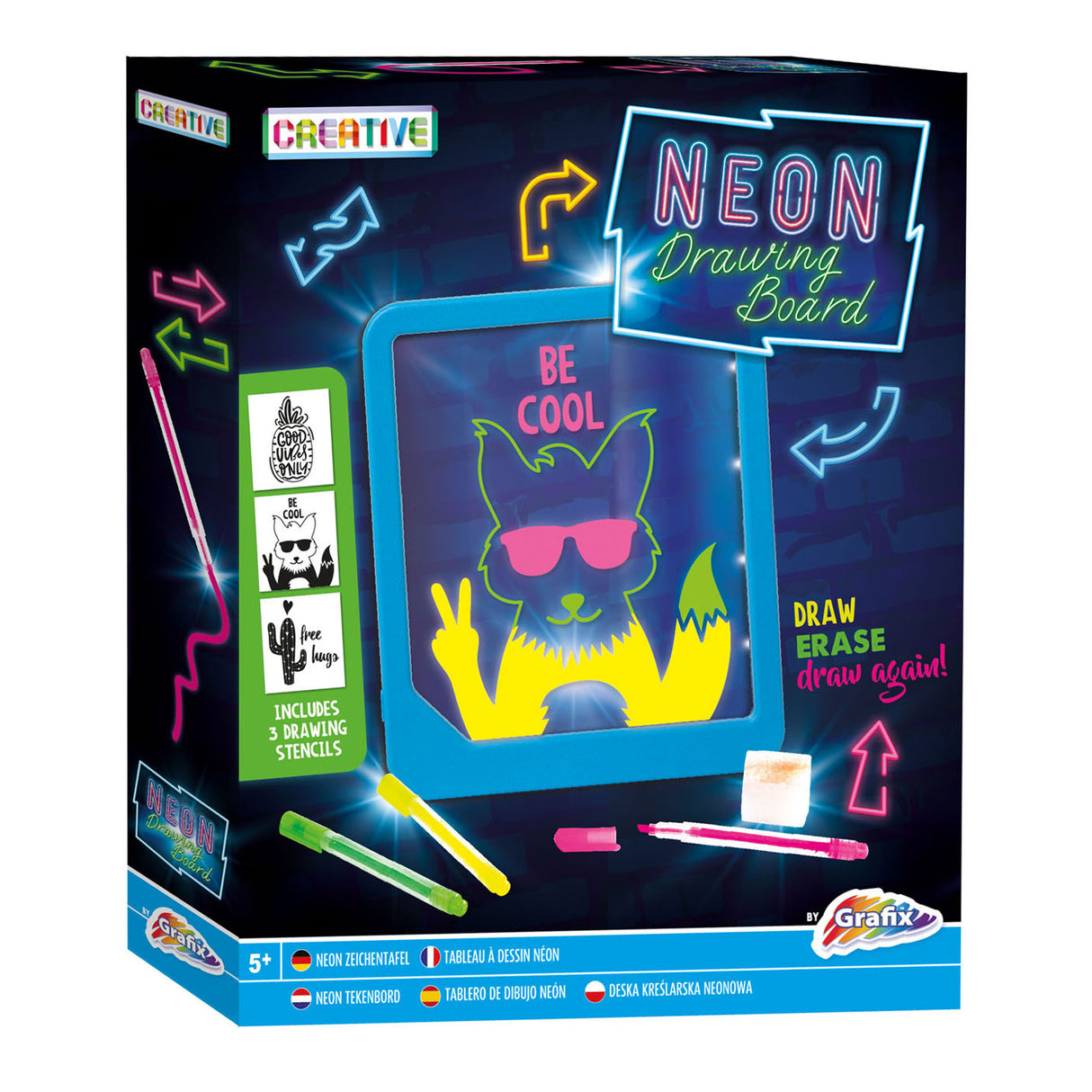 Creative Craft Group Neon Drawing Board avec lumière