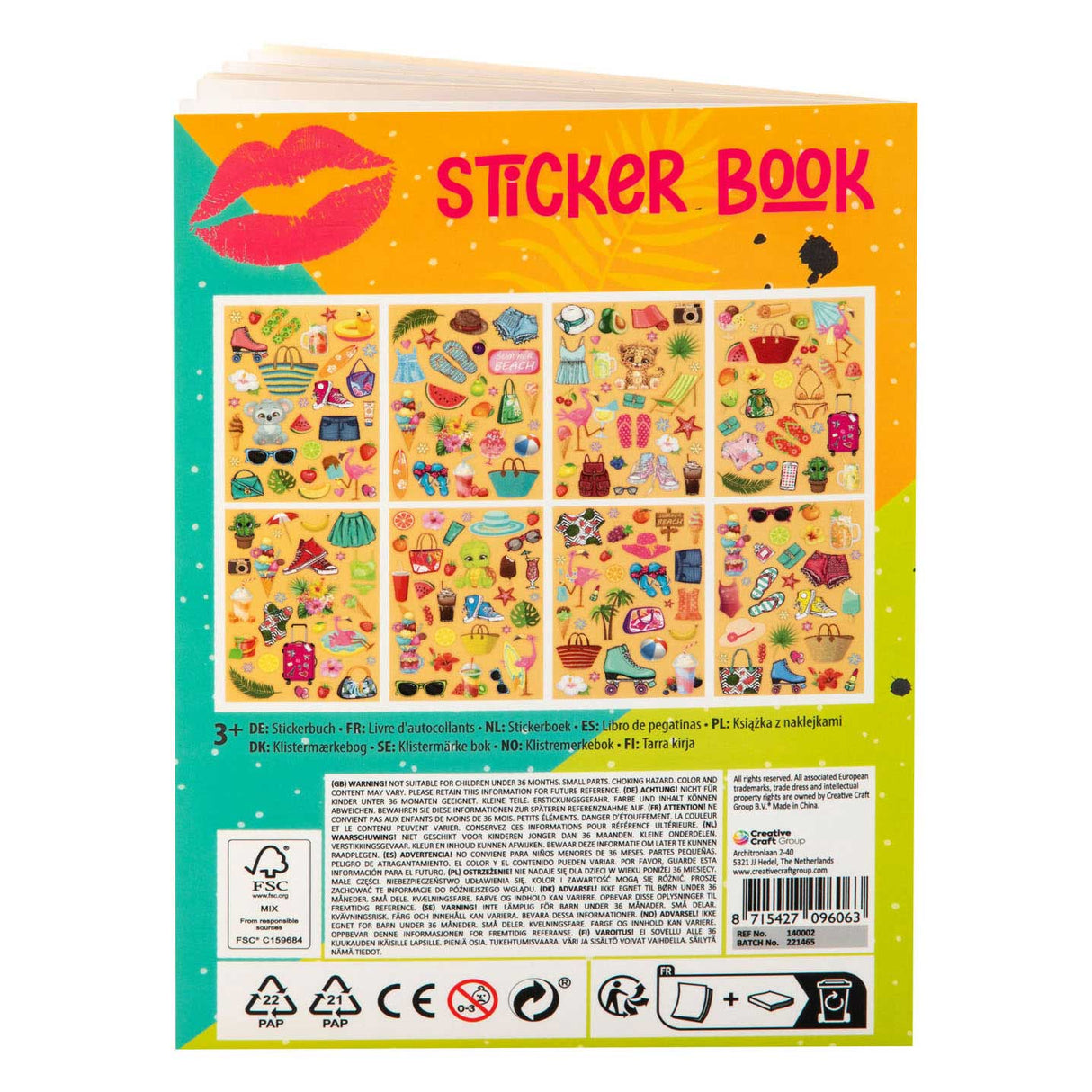 Besties sticker book