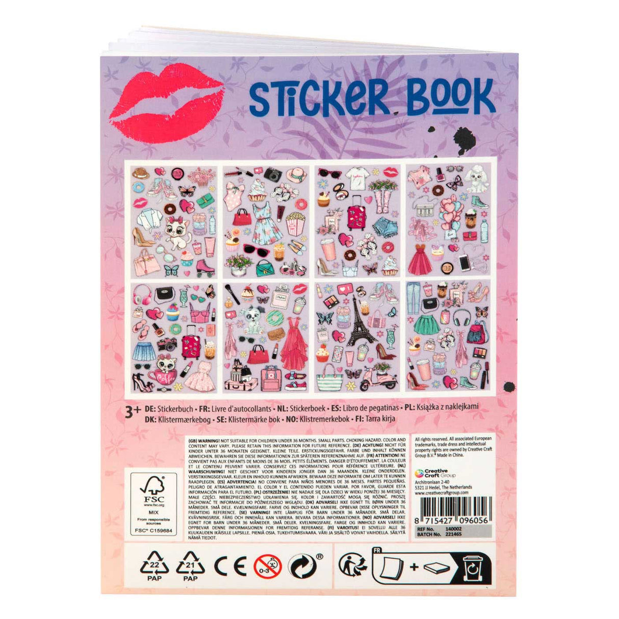 Besties sticker book