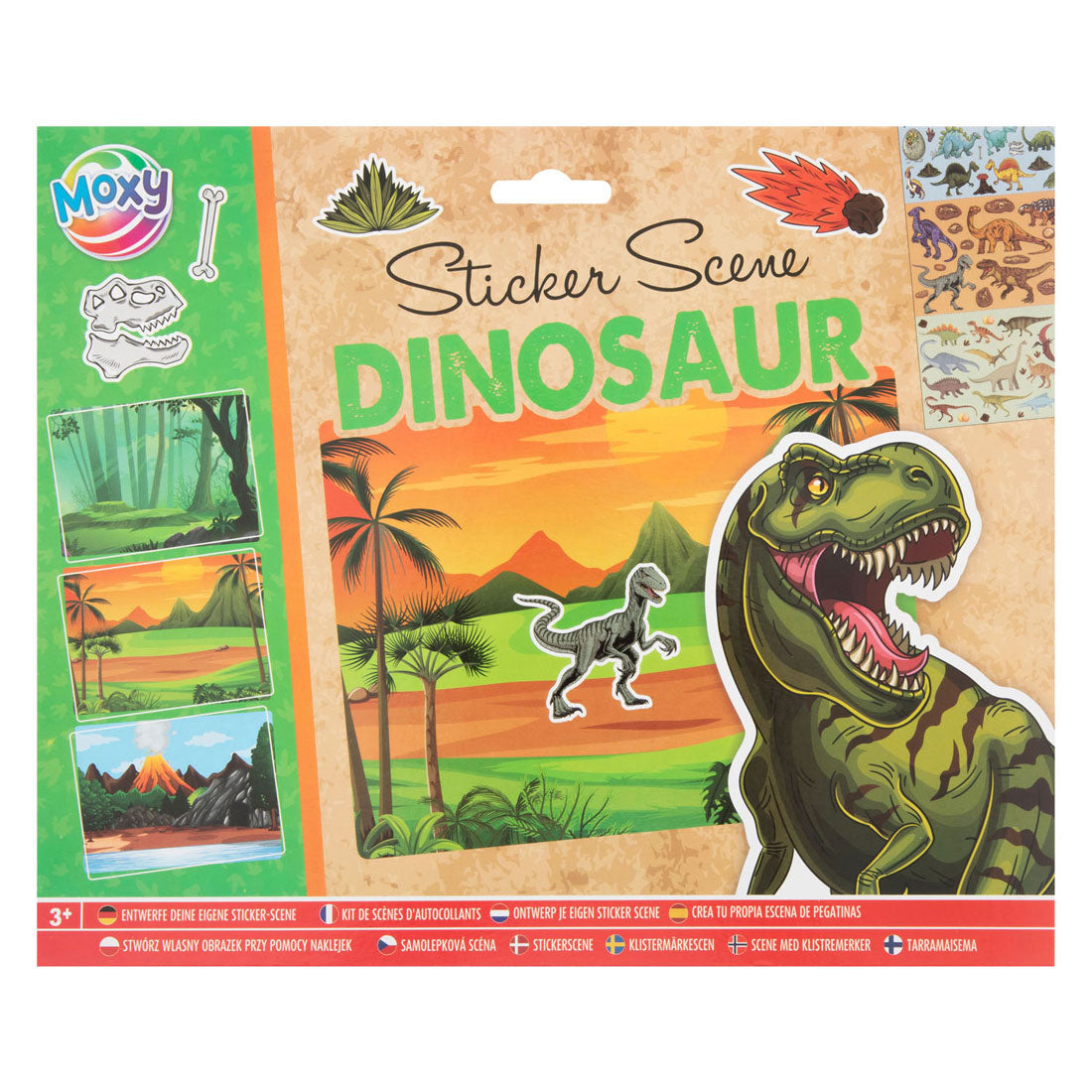 Creative Craft Group Design votre propre scène d'autocollants - Dinosaurus
