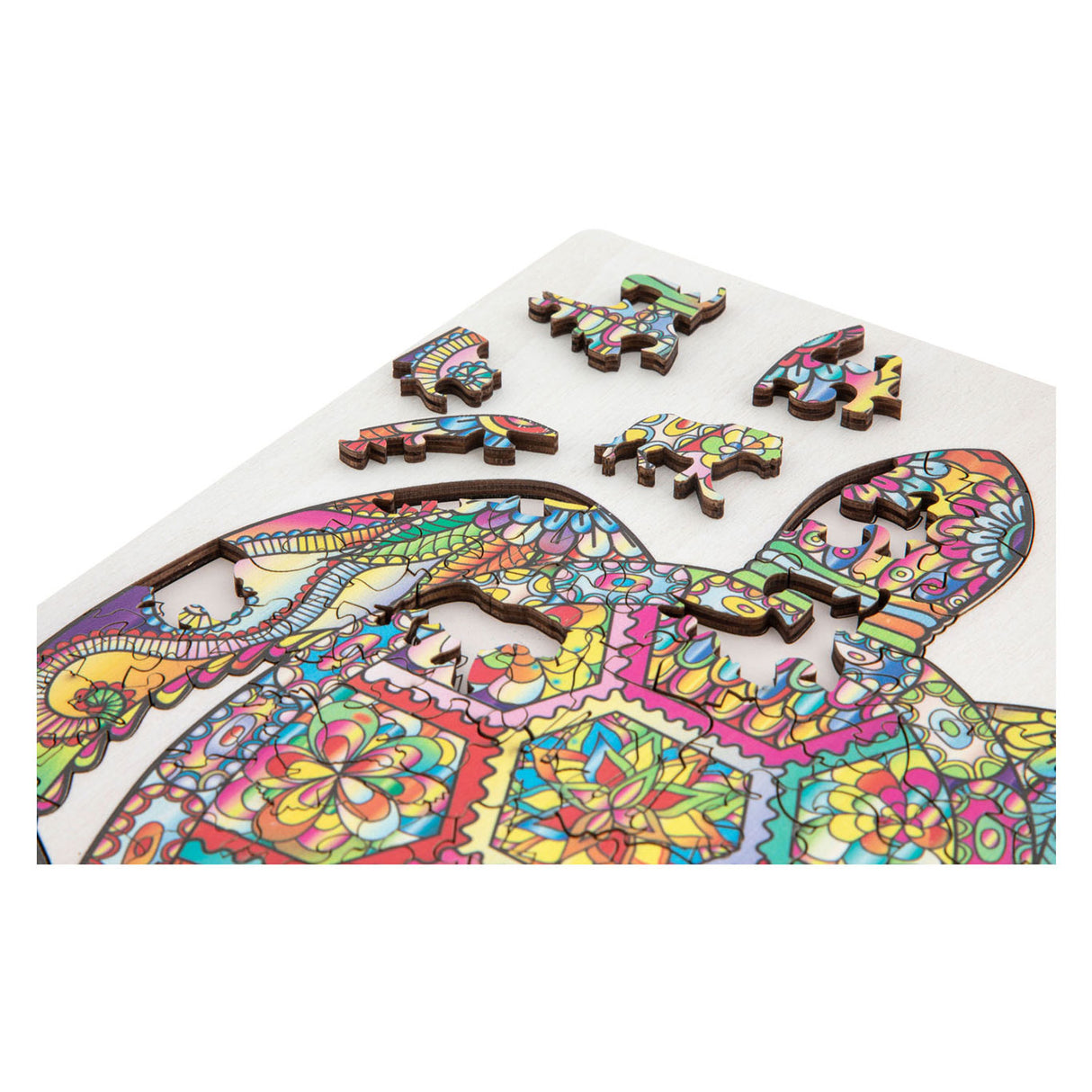 Creative Craft Group Wooden Jigsaw Puzzle Turtle, 130st.