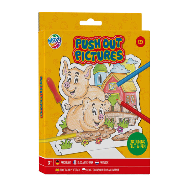 Creative Craft Group Prikblok Theme, 12 Sheets