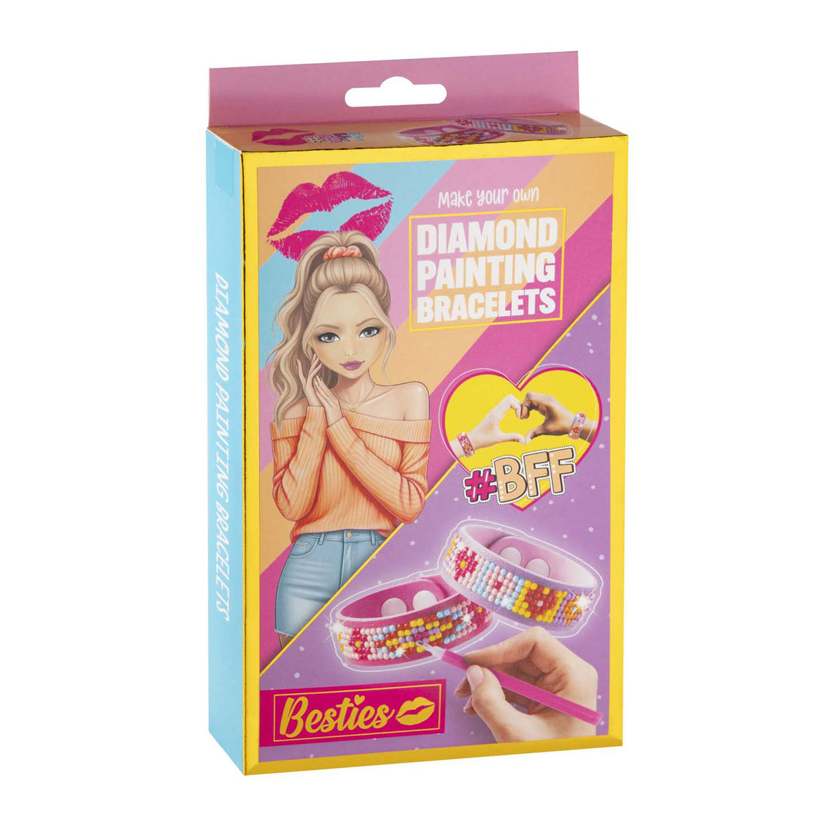 Creative Handwierksgrupp Diamond Molerei Braceleten, 2st.