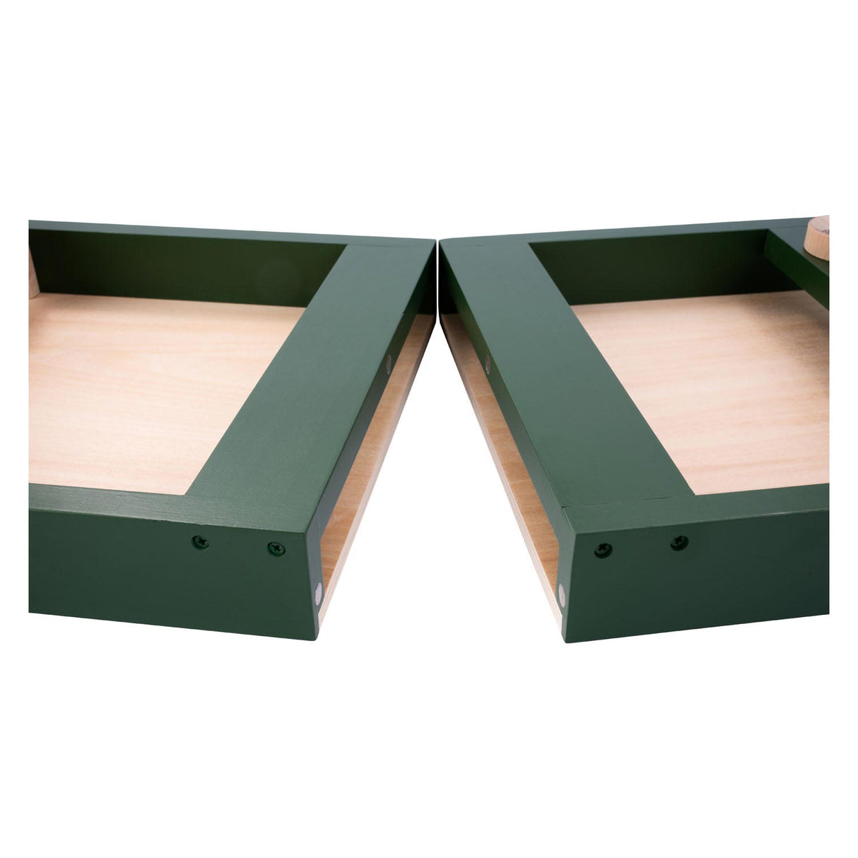 Dřevěné dětské shuffleboard dino, 80 cm