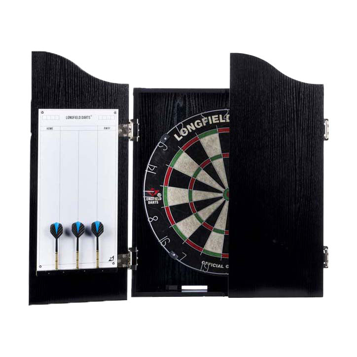 Abi Wooden CNET se sisal Dartboard vč. Dartset