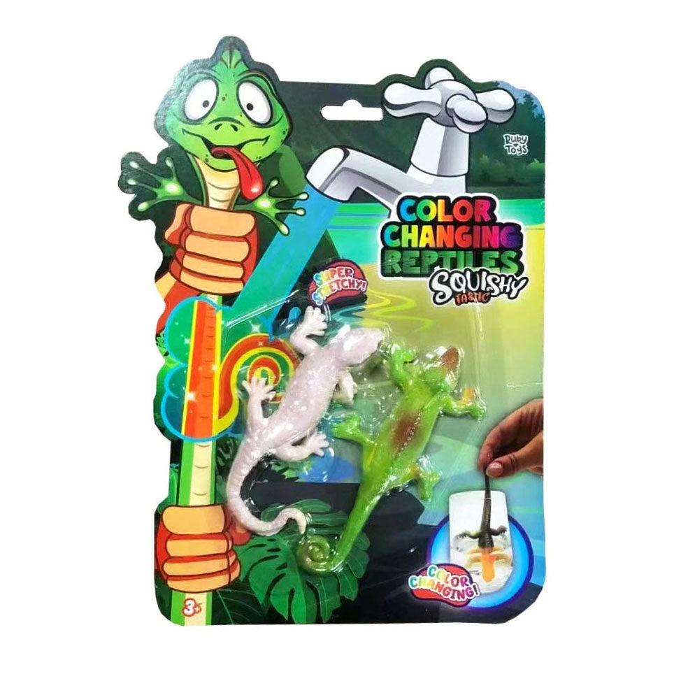 Squishy Tastic Color Changing Reptiles