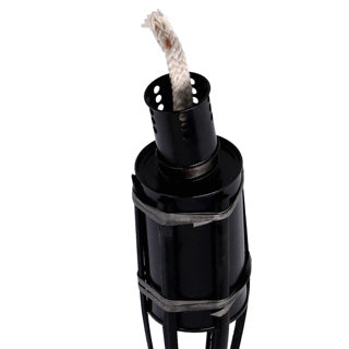 Esschert Design Fakkel Bambus schwarz 60 cm