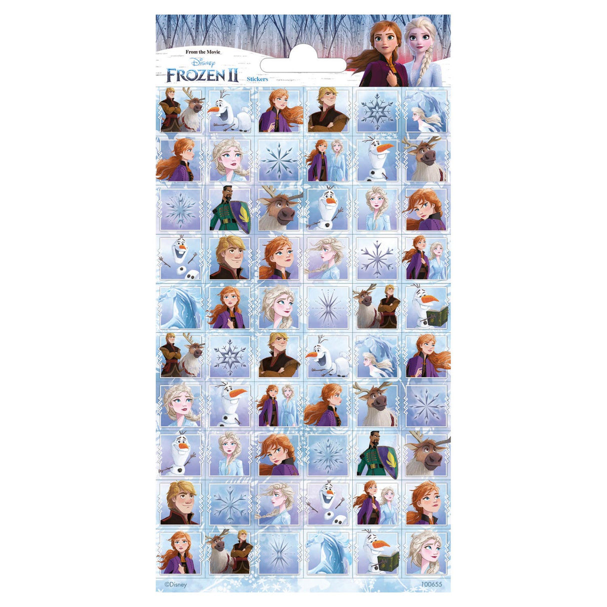 Totum Stickervel Disney Frozen 2