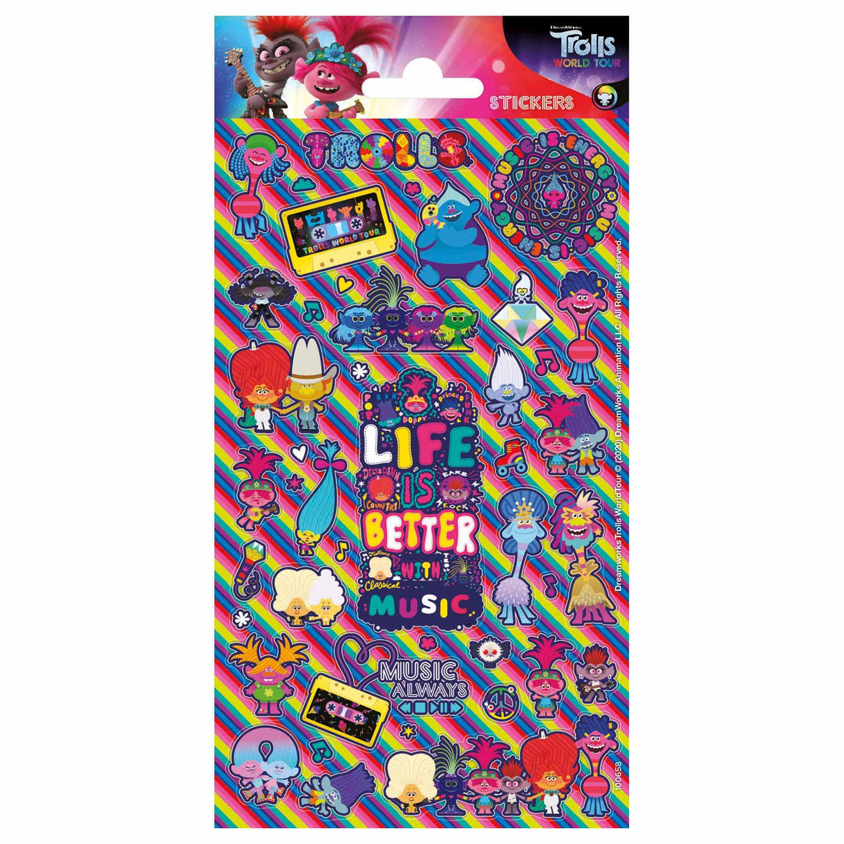 Totum Stickervel Twinkle Trolle