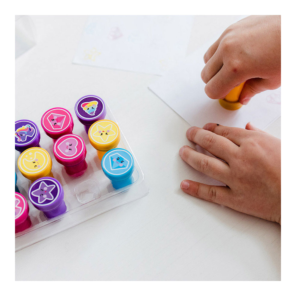 Totum unicorn - Stamp set