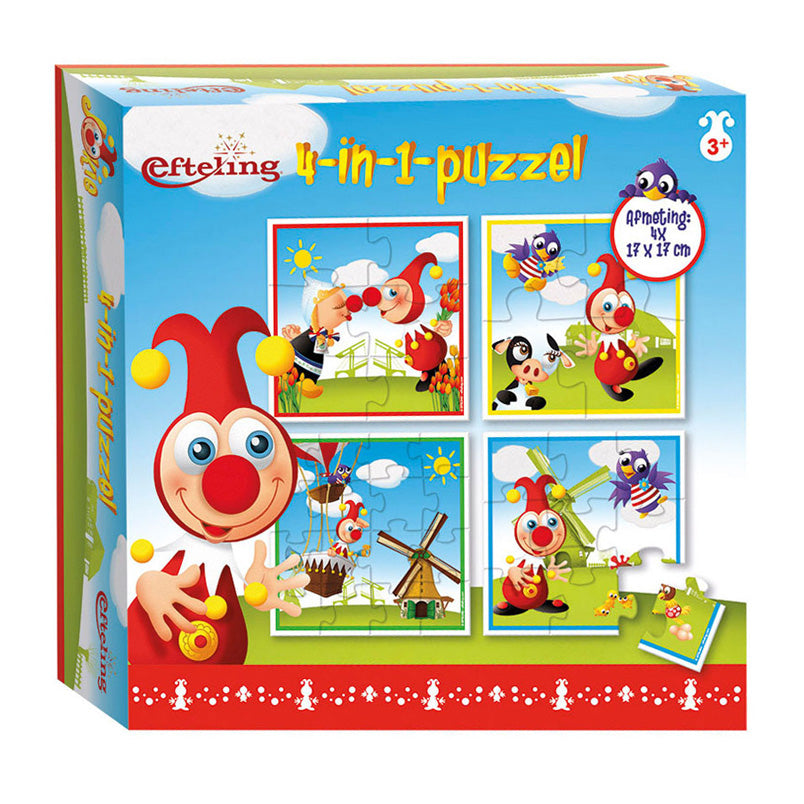 Bambolino Toys 4in1 Puzzle Jokie, 16 ..