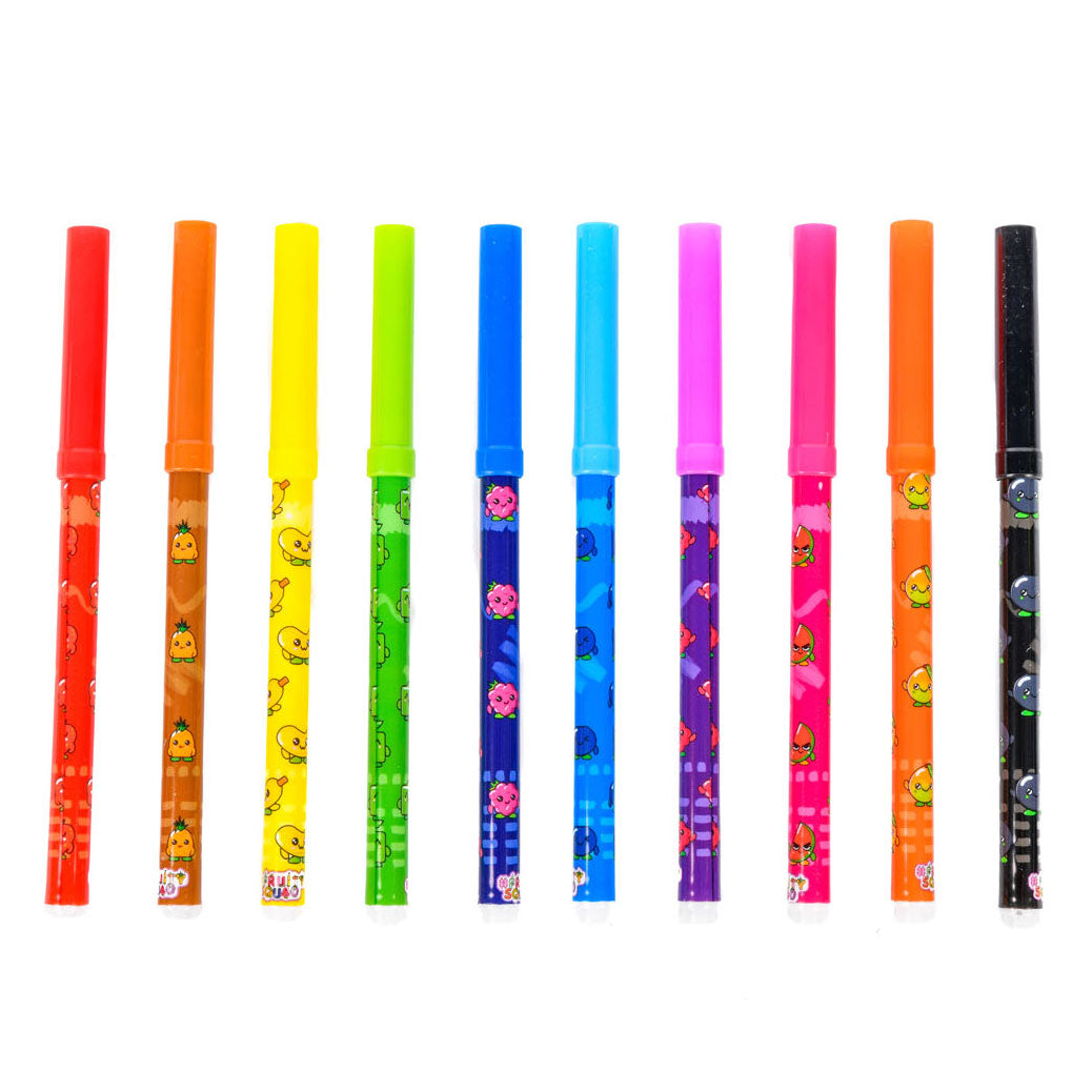 Canenco Fruity Squad Markers Supertip avec parfum, 10e.