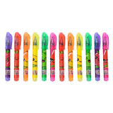 Fruity squad mini gel pens with scent, 12st.