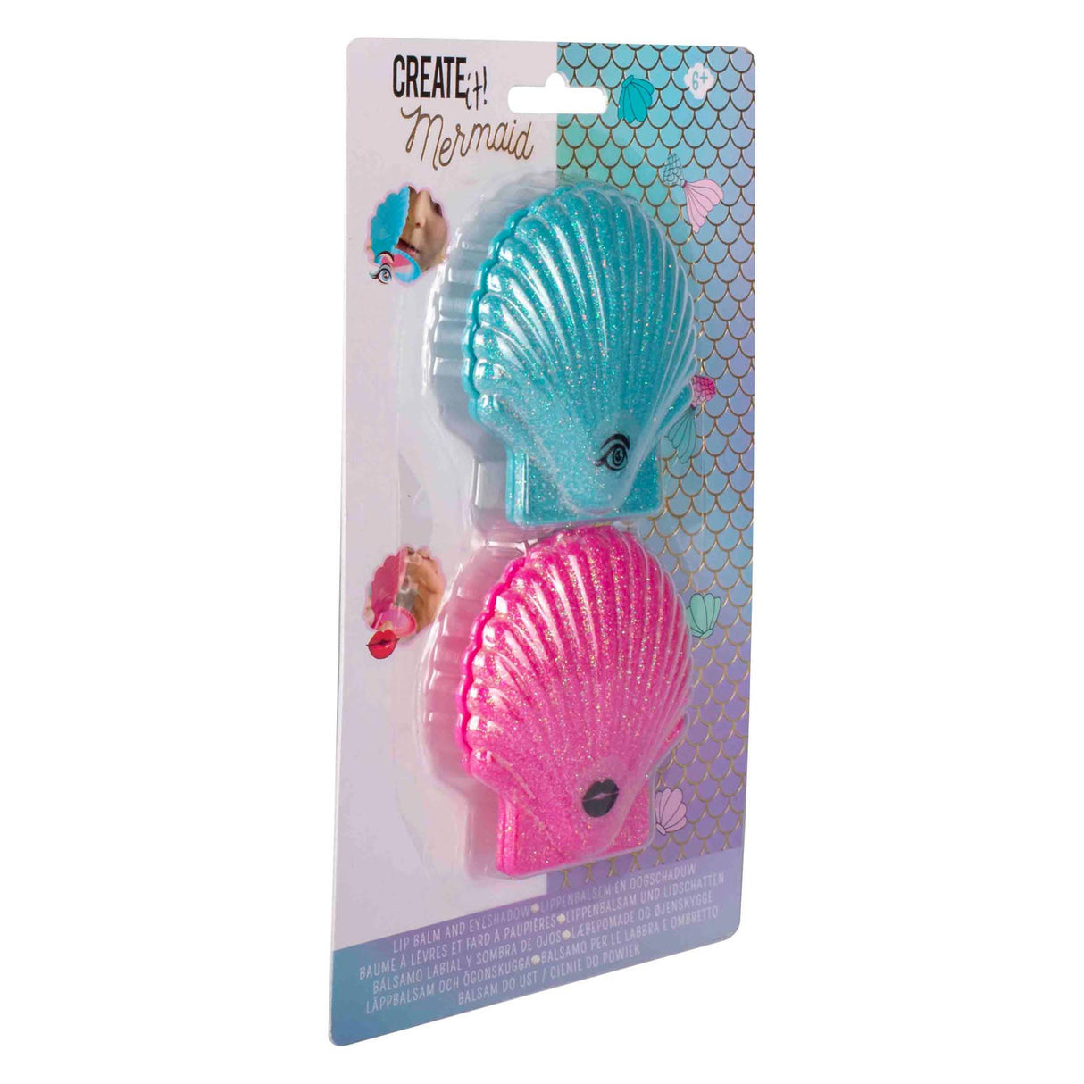 Vytvořte to! Mermaid rtů a oční make -up
