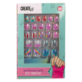 Create it! Candy Explosion Artificial nails self -adhesive