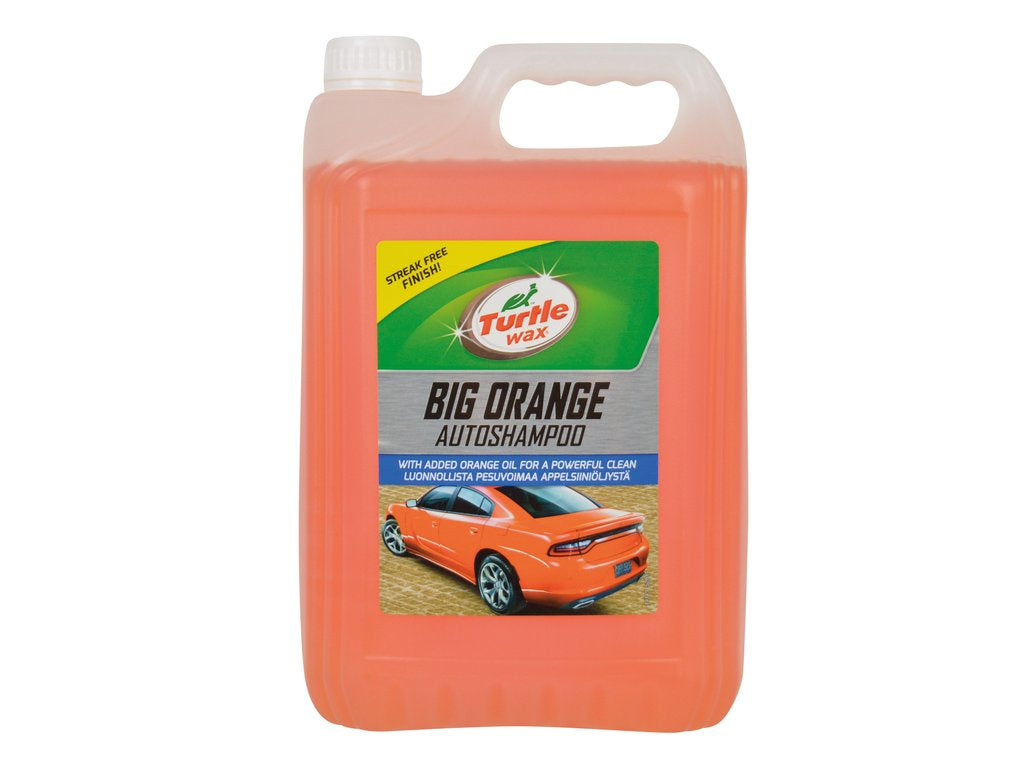 Turtle vosek želve vosek 52817 oranžni šampon 5 litrov