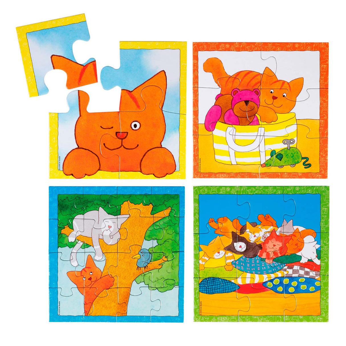 Dikkie Dik Puzzle, 4in1