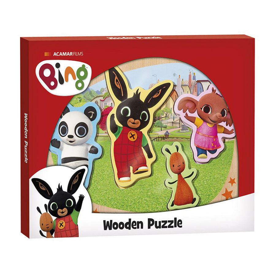 Bambolino Toys Puzzle de forme en bois, 5e.