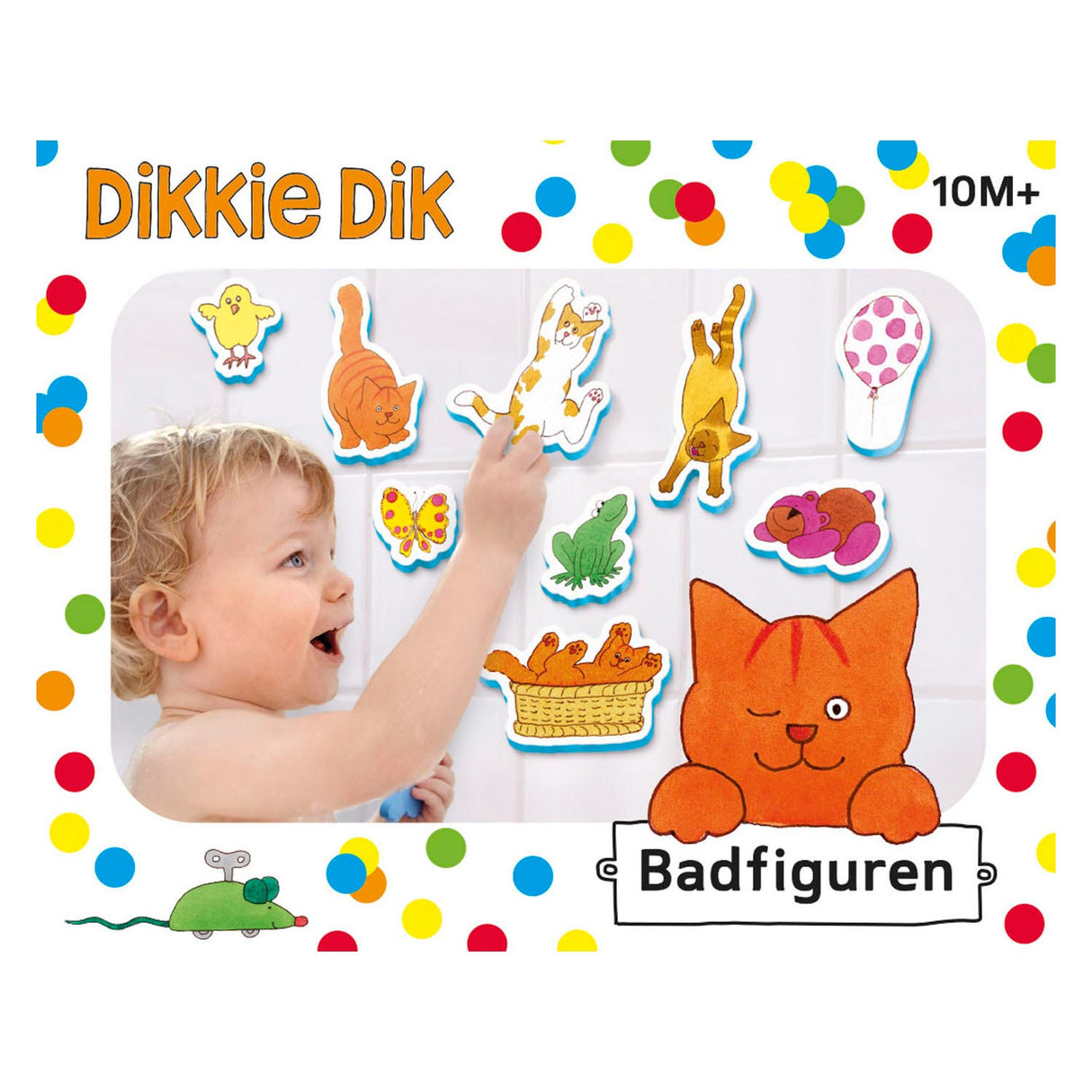 Totum dikkie tlusté koupelové postavy, 10..