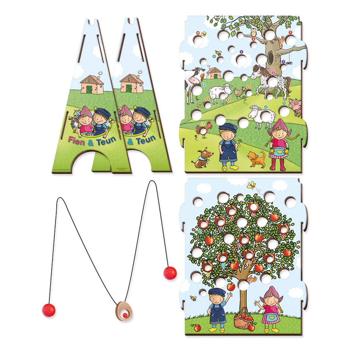 Bambolino Toys Fien Teun Appeltjes Play game