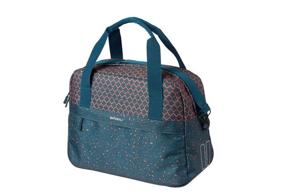 Bazilikalno kolesarsko ramensko vrečko Flair-on System mornarsko modro 18l
