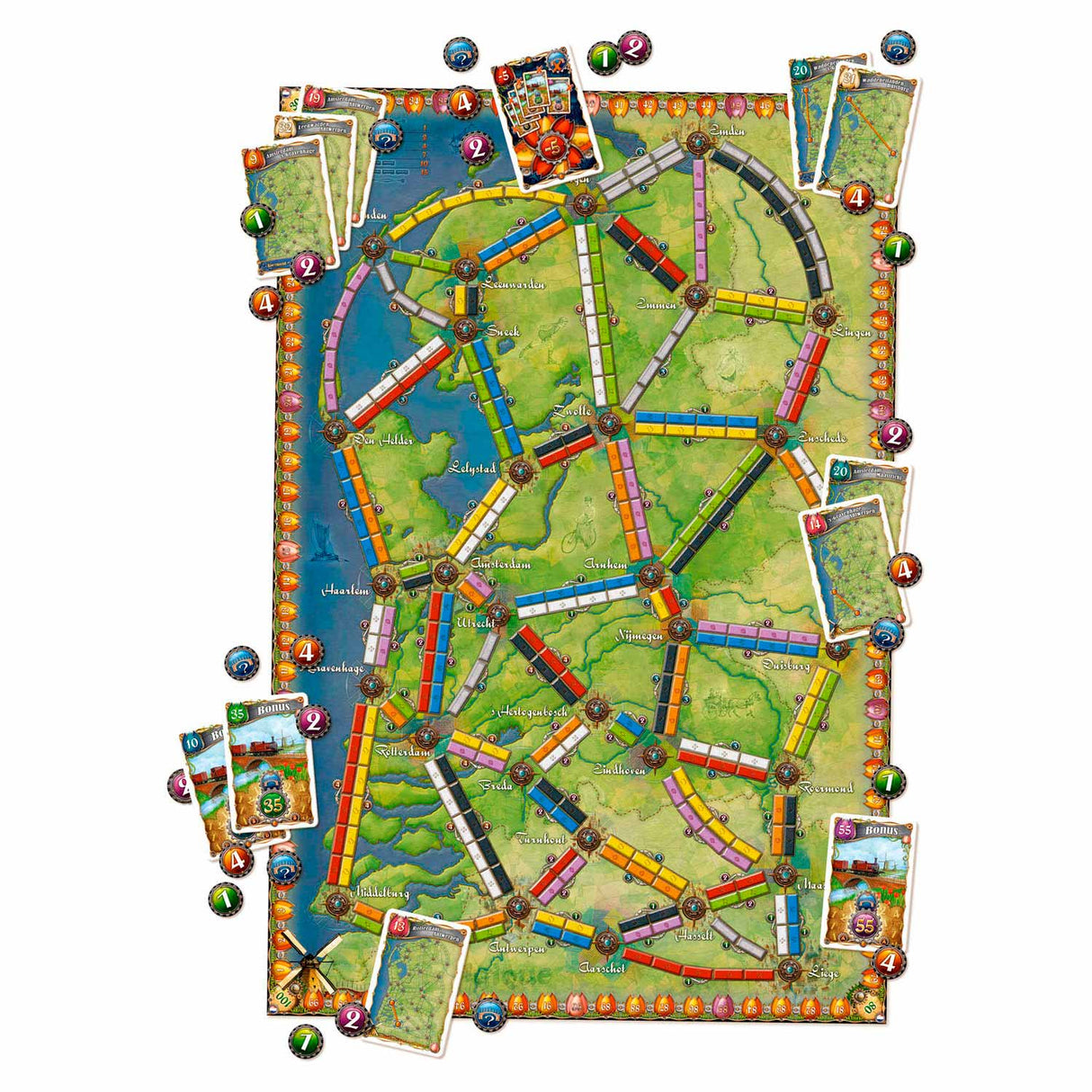 ASMODEE Ticket to Ride - Países Bajos