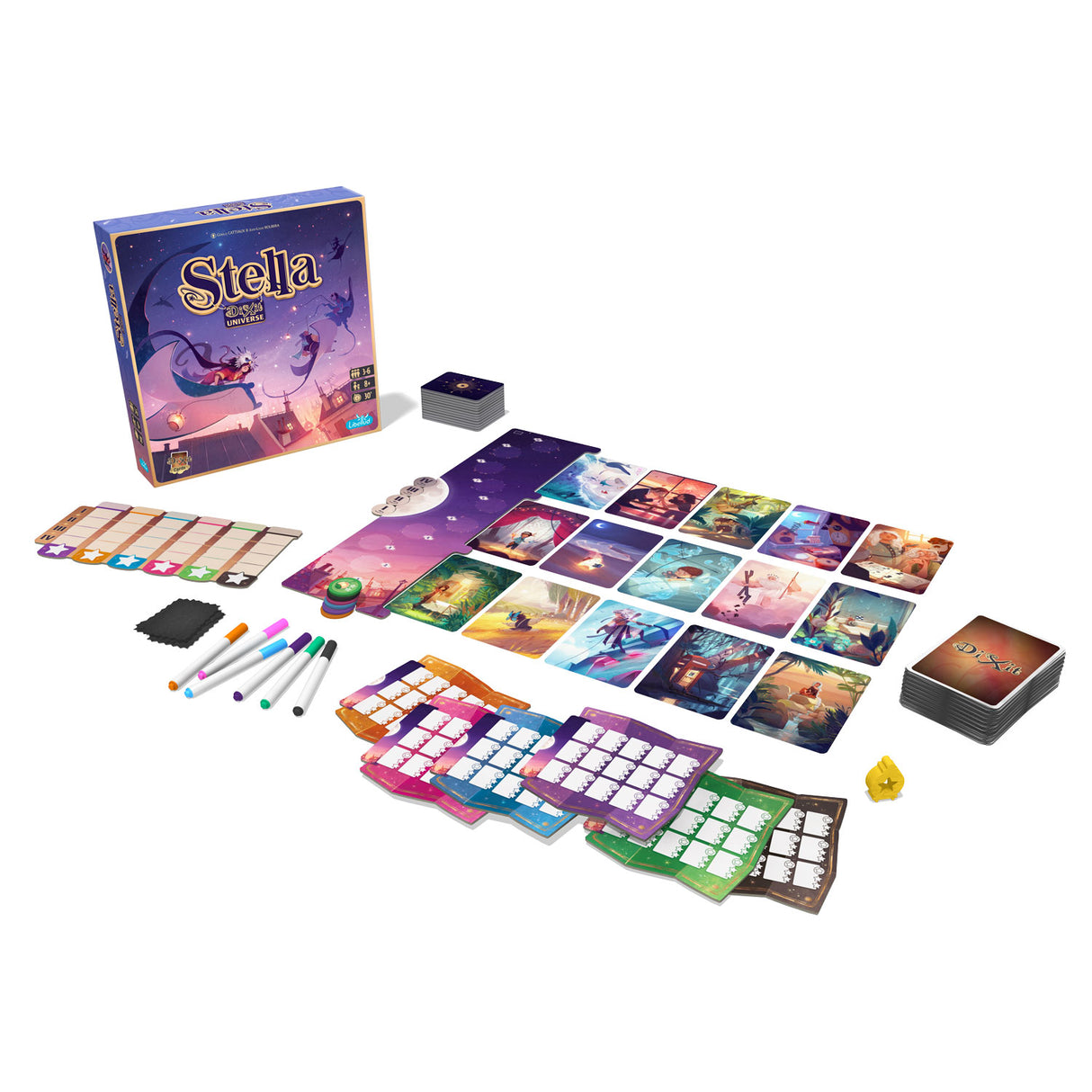 Juego de mesa de Asmodee Stella